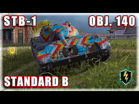 STANDARD B ⌖ STB-1 ⌖ OBJ. 140 | World of Tanks Blitz Replays