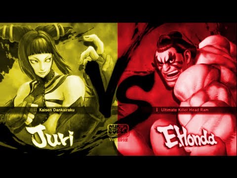 lutuna [Juri] Vs o wa re jp [Honda] SSF4 Arcade Edition 2012 720 HD