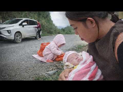 A one-month-old baby and a six-month-old baby were abandoned by their parents.