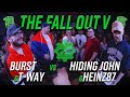 BURST T WAY Vs HIDING JOHN HEINZ87 RAP BATTLE FOB