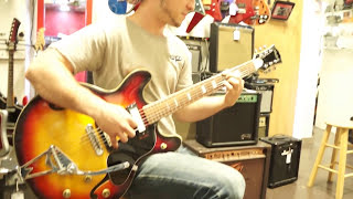 Video thumbnail for Kimberly VIP6 Vintage MIJ Tombo Made Japanese Electric Guitar - Demo by DeMontGuitars