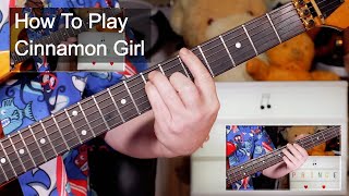 &#39;Cinnamon Girl&#39; Prince Guitar &amp; Bass Lesson