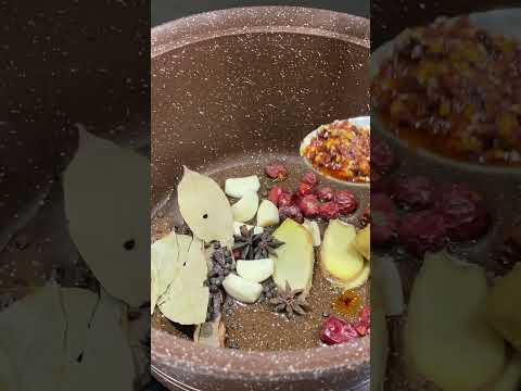 Do It Yourself Hot pot Soup Base | Hotpot Broth Easy & Spicy | #shorts