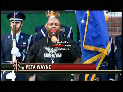 Petawane-Singing The National Anthem For The Arizona Diamondbacks
