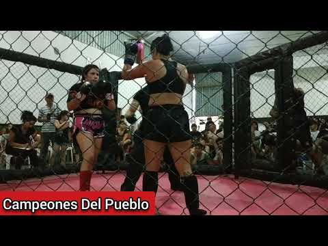 🥊Nahiara Di Aspro Vs Celeste Leal - KICK BOXING - SEMI PRO - Campeones Del Pueblo - Siempre Humilde