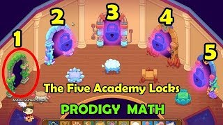 The Five Academy Locks 🔐  Tower Firefly Forest: