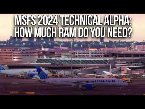 MSFS 2024 Tech Alpha | 64 GB RAM vs 32 GB RAM At Maxed Out Settings