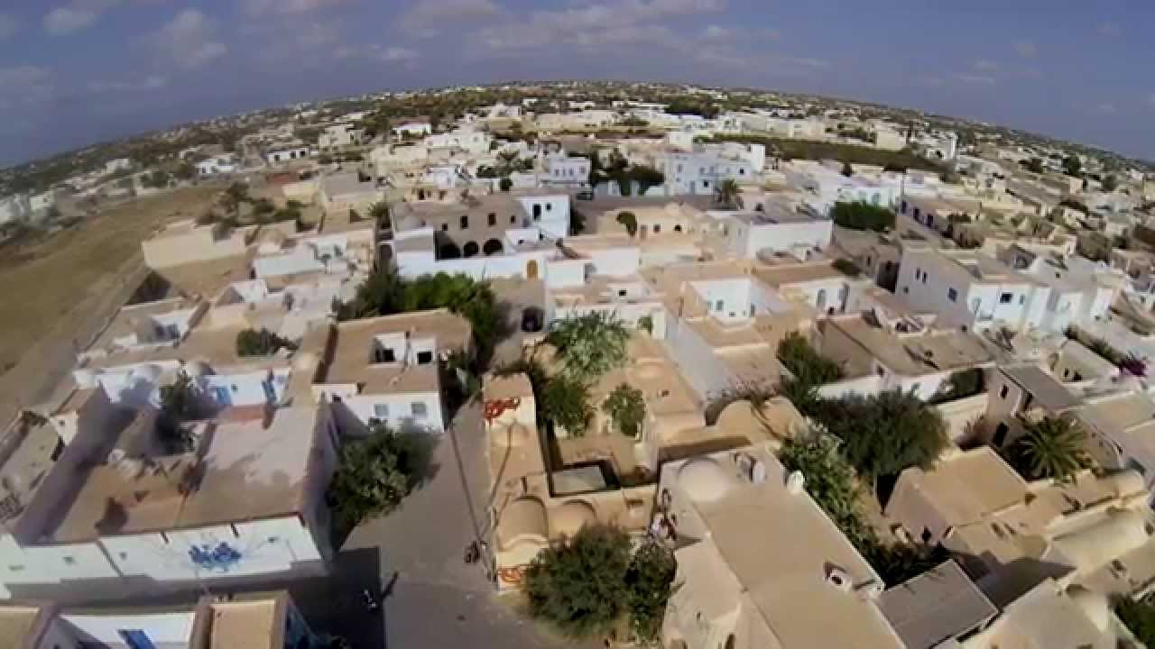 Djerbahood z ptačí perspektivy