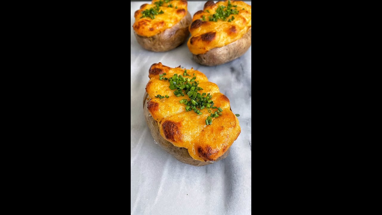 Cheesy Twice Baked Potatoes!