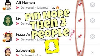 Pin More Than 3 People on Snap | Can I? [Android/iOS]