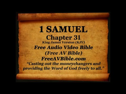 09. 1 Samuel Complete 1-31, King James Version (KJV) Free AV Bible Read Along Bible Narration 2