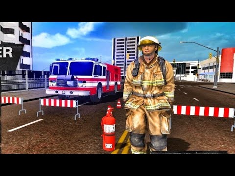 City Rescue FireFighter Simulator - Fire Truck Driver Rescues 3D - Android GamePlay #Nabras_Toys