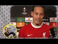 Mr Mime Reaction Virgil van Dijk Post Match Interview Atalanta 0 vs 1 Liverpool 18/04/2024