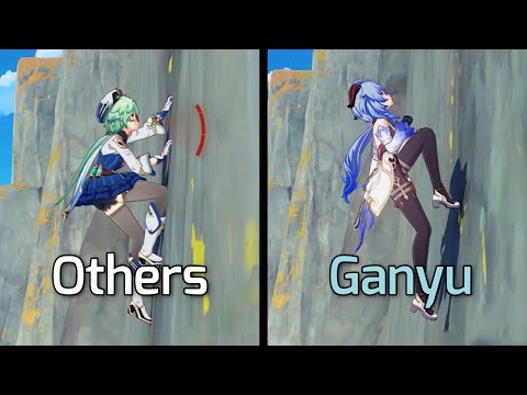 Only Ganyu climbs like this?