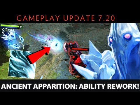 Dota 2 NEW 7.20 Patch - Ancient Apparition: Ability Rework