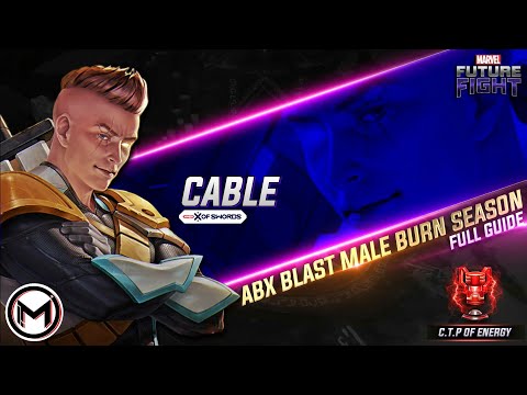 Cable T3 Abx Blast Male Uniform Terbaru Jelek Buat Abx ? Penting !! - Marvel Future Fight (EngSub)