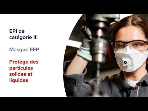 Masques de protection FFP2 SafeMask Fit+Pro 3 pans avec valve x12 MEDICOM