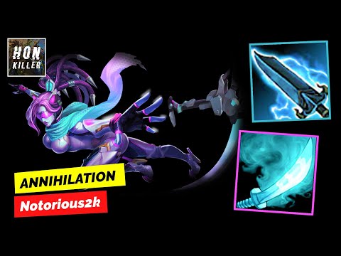 HoN Silhouette NULLFIRE BLADE with GENJURO