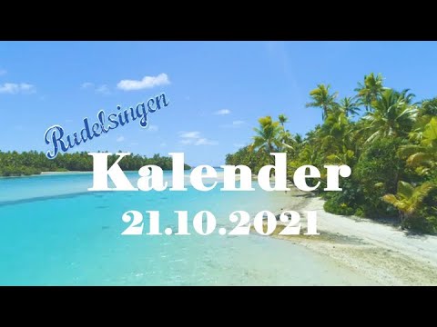 Der Mitsing-Kalender am 21.10.2021  - Tag 294