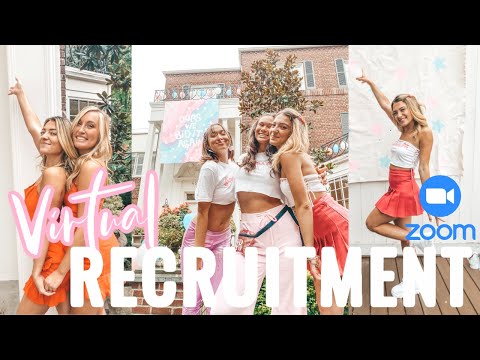 SORORITY RECRUITMENT 2020: Zoom Edition!