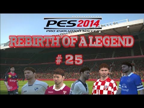 PES 2014 Become a Legend Mode  - REBIRTH of a LEGEND # 25