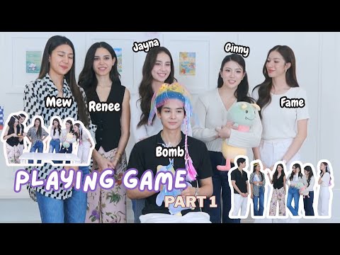 MewRenee, GinJay, Fame, Bomb playing Games Part 1 (North star Halert Vlog Cut)
