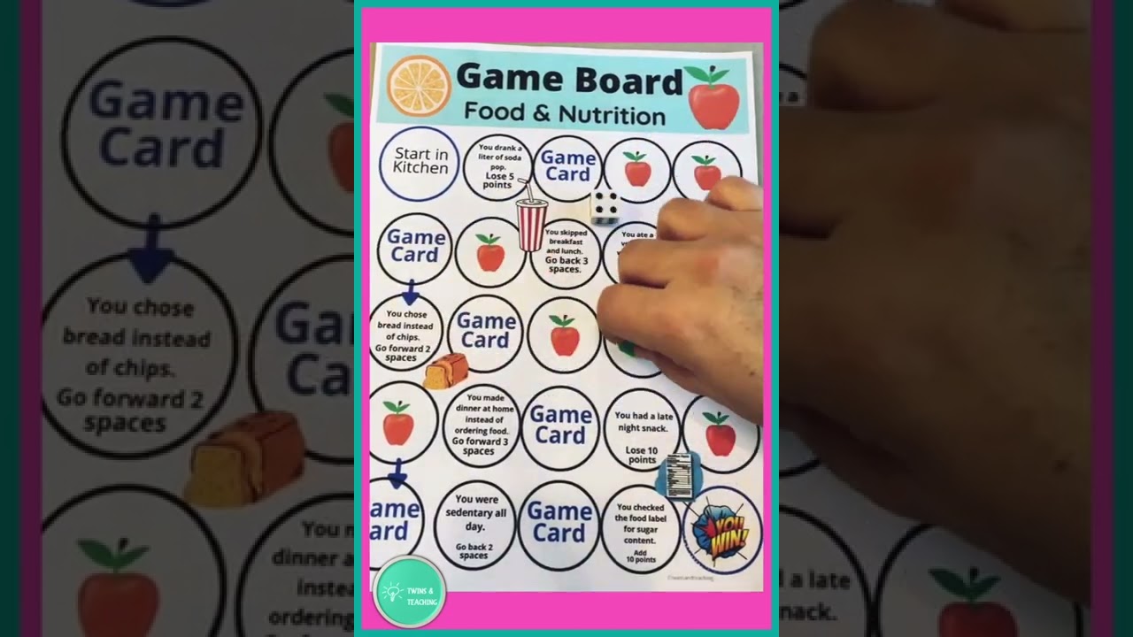 Food and Nutrition Board Game for FACS