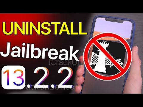 UnJailbreak iOS 13 - 13.2.2 Remove & Delete Cydia! - Uninstall Checkra1n (NO RESTORE with COMP)