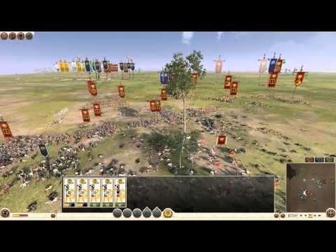 4vs4 Pontus/Arverni/Carthage/Baktria vs 4 Rome , Rome 2: Total War Online Battle # 284