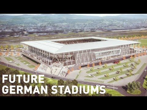 Future German Stadiums / Deutsche Stadien im Bau Video