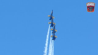 U.S. Navy Blue Angels in the 2023 Jacksonville Sea & Sky Air Show
