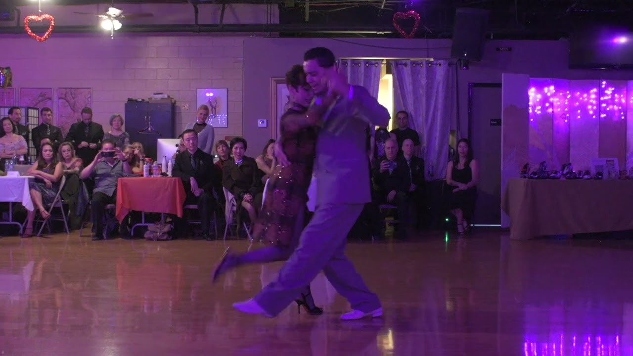 Performance by Miriam Larici and Leonardo Barrionuevo at Milonga Sonata 2/3