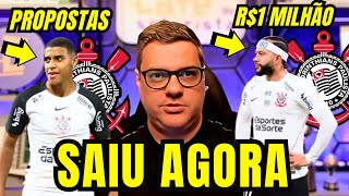 🛑URGENTE🛑 VAZOU TUDO AGORA! INFORMAÇÕES QUENTES VAZARAM DE DENTRO DO CORINTHIANS! PROPOSTAS! 