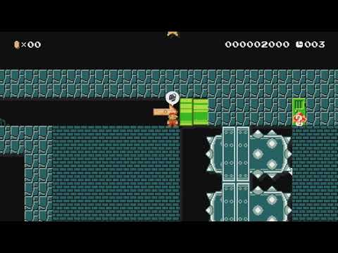 LEVEL REMOVED ~ 初代で楽しくポケモンのスピードラン! SpeedRun by やぎにゃん* - Super Mario Maker - No Commentary 1bt