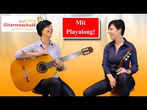 [32] Old Mac Donald auf der Gitarre lernen - mit Playalong (Begleitung)