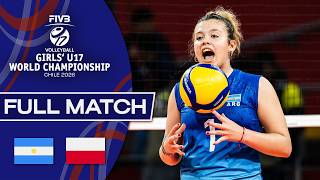 Argentina vs. Poland - Pool Play | Girls' U17 World Championship - 2026