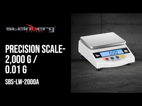 video - Precision Scale- 2,000 g / 0.05 g