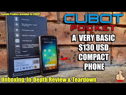 CUBOT Pocket Review - A $130 USD Compact Phone that's not quite a Pocket Rocket...
