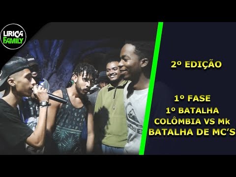 1ºBATALHA - 1ºFASE - COLÔMBIA vs MK - SEXTA LÍRICA - FEIRA DE SANTANA - BA - 09/11/2018