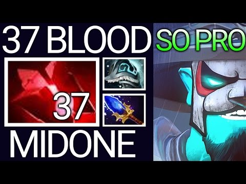 OMG 37 Charge Blood Stone Pro 9K MMR Storm Spirit by MidOne Dota