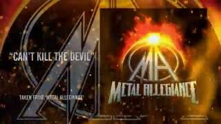 METAL ALLEGIANCE - Can&#39;t Kill The Devil (OFFICIAL TRACK &amp; LYRIC VIDEO)