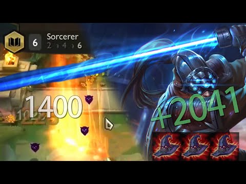 6 Sorcerer TRIPLE Deathcap Master Yi #1