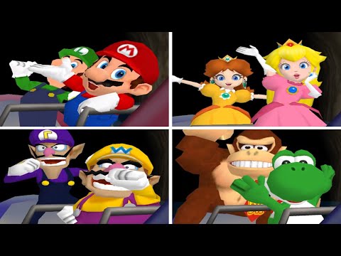 Mario Party 4 - All Winning Animations