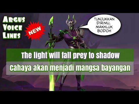 Argus New Voice and Quotes Mobile Legends dan Artinya
