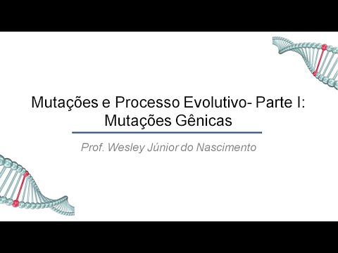 Aula 25 -Mutações e o Processo Evolutivo I :Mutações Gênicas
