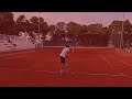 College tennis recruiting video of Nick for sprinh 2023