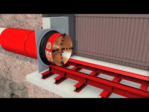 Pipejacking Microtunelling Animation