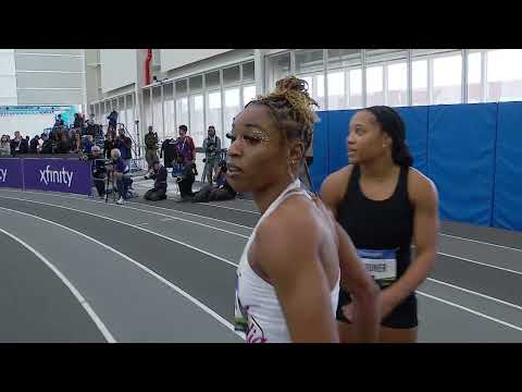 Alia Armstrong Wins Women's 60m Semi Heat After 60m Hurdle Title | 2026 USATF Indoor Championships