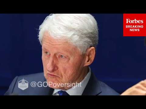 Bill Clinton Grilled About 'Massage' During Testimony Before Epstein Probe