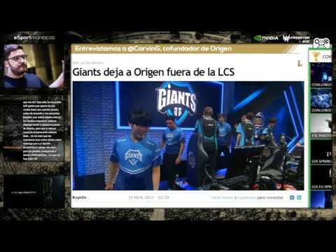 Entrevista a CarvinG, cofundador de Origen - Esportmaniacos 182